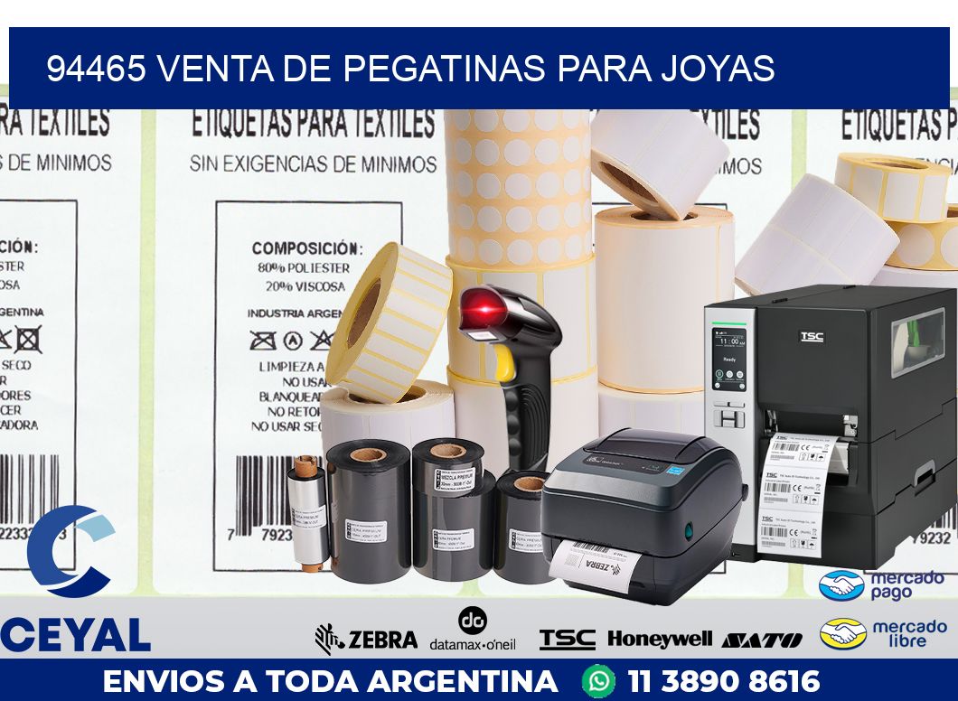 94465 VENTA DE PEGATINAS PARA JOYAS