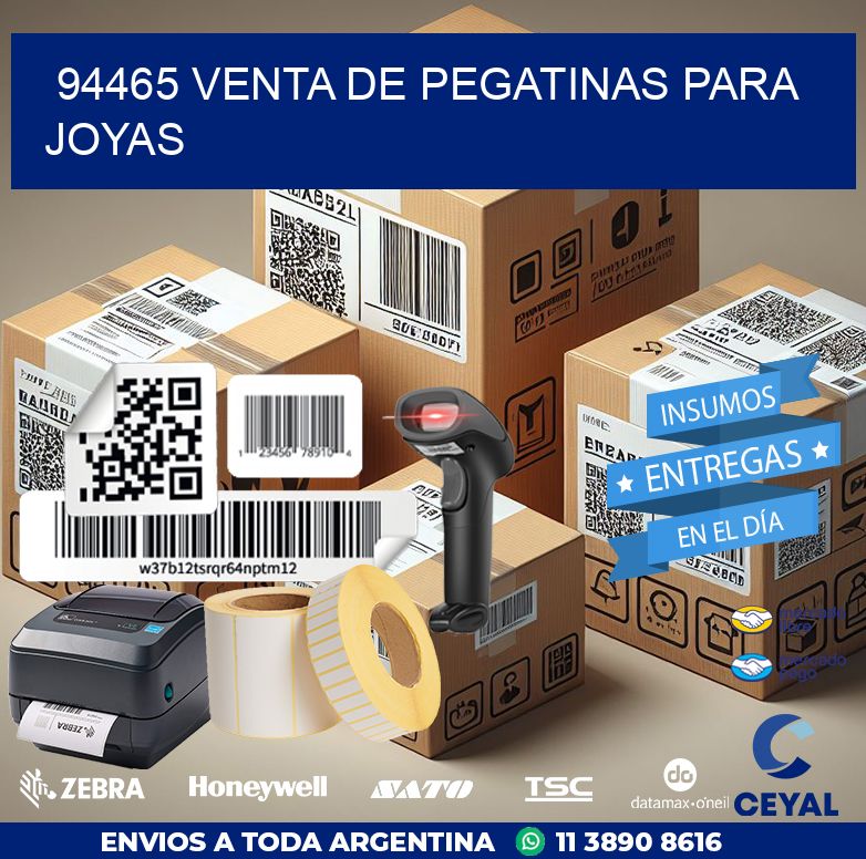 94465 VENTA DE PEGATINAS PARA JOYAS