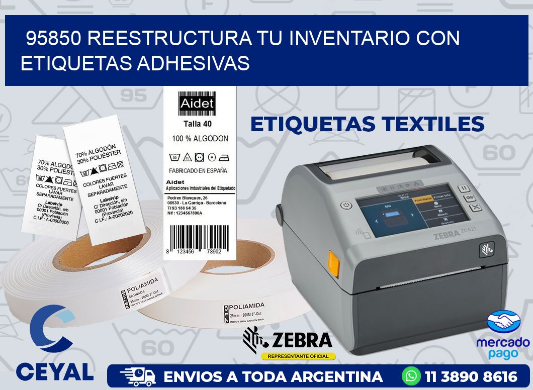 95850 REESTRUCTURA TU INVENTARIO CON ETIQUETAS ADHESIVAS