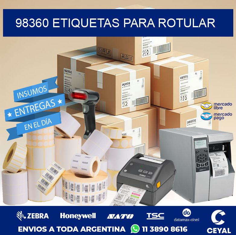 98360 ETIQUETAS PARA ROTULAR