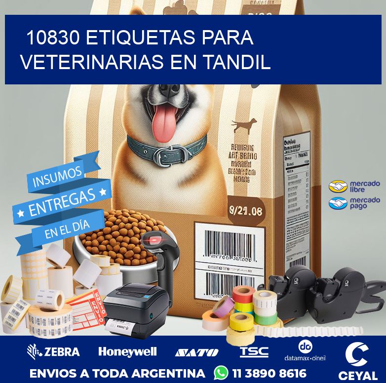 10830 ETIQUETAS PARA VETERINARIAS EN TANDIL