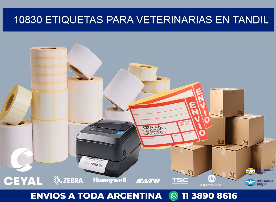 10830 ETIQUETAS PARA VETERINARIAS EN TANDIL