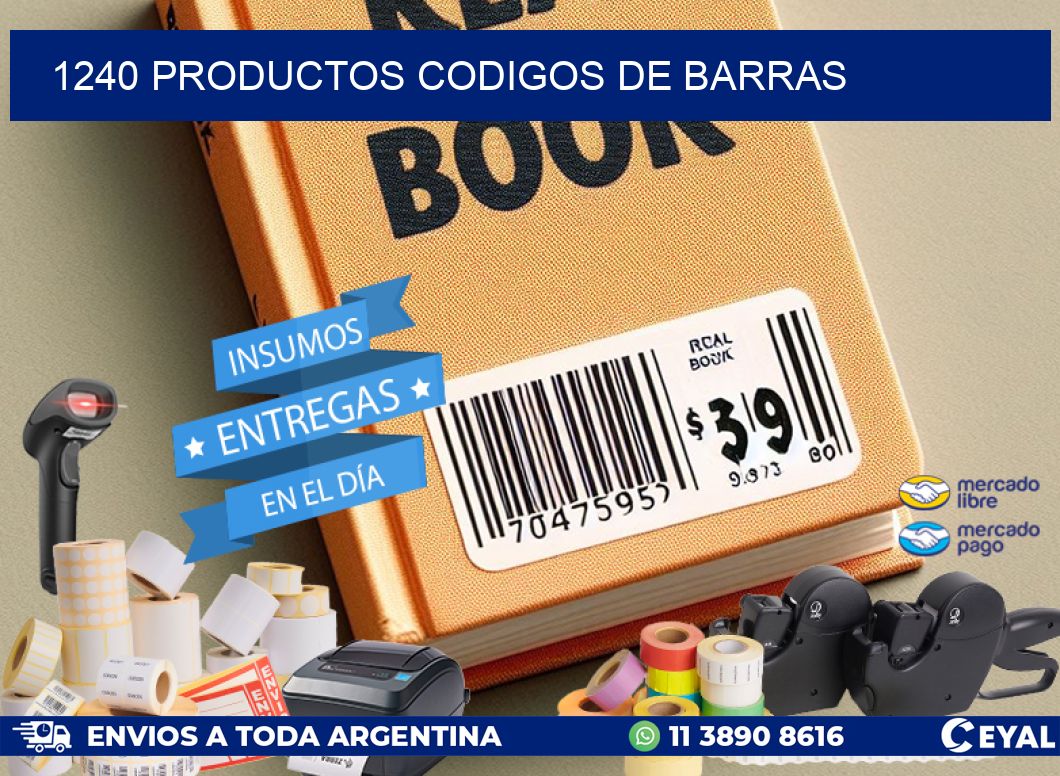1240 productos codigos de barras