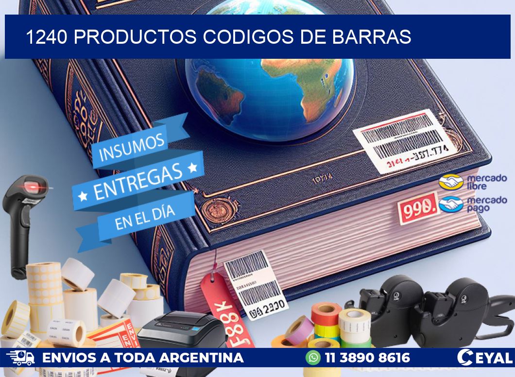 1240 productos codigos de barras