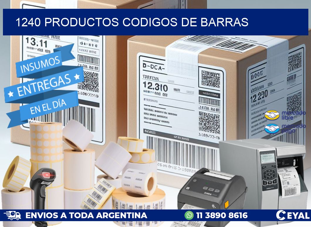 1240 productos codigos de barras