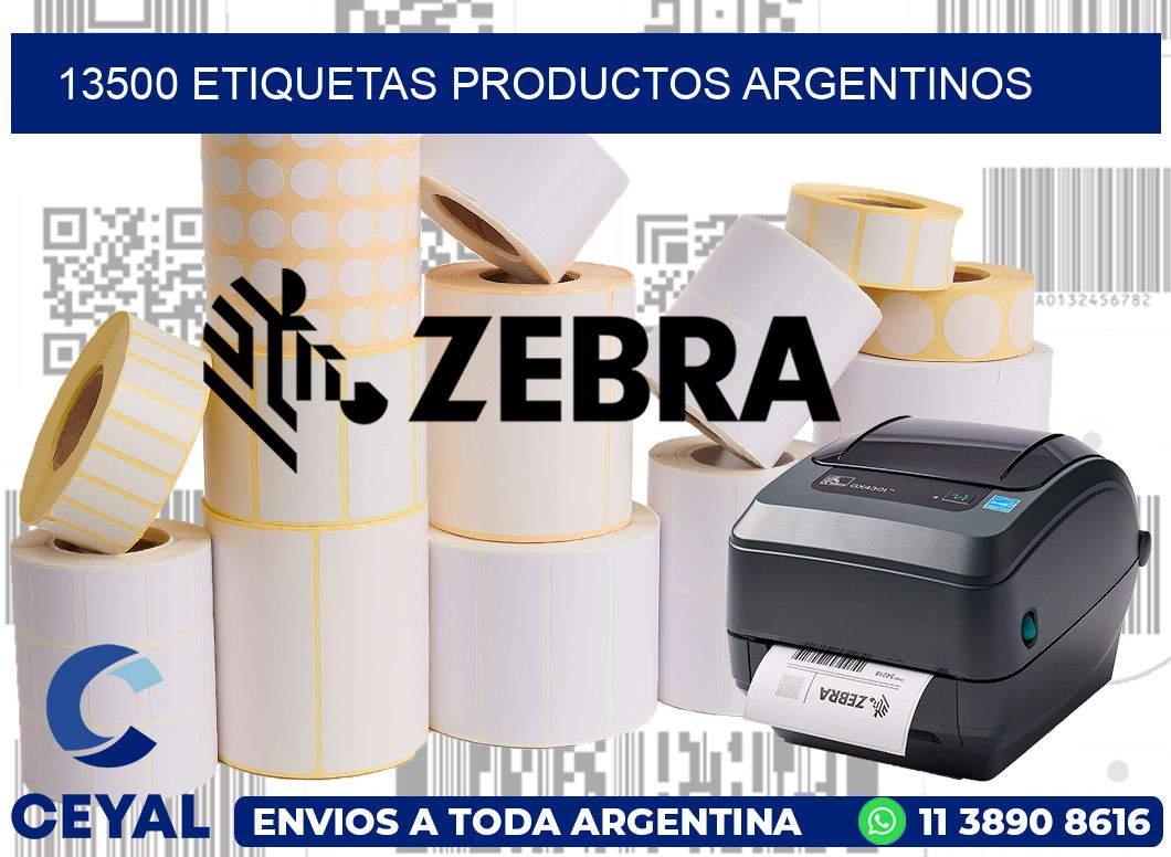 13500 Etiquetas productos argentinos