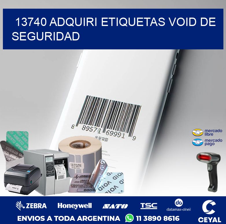 13740 ADQUIRI ETIQUETAS VOID DE SEGURIDAD