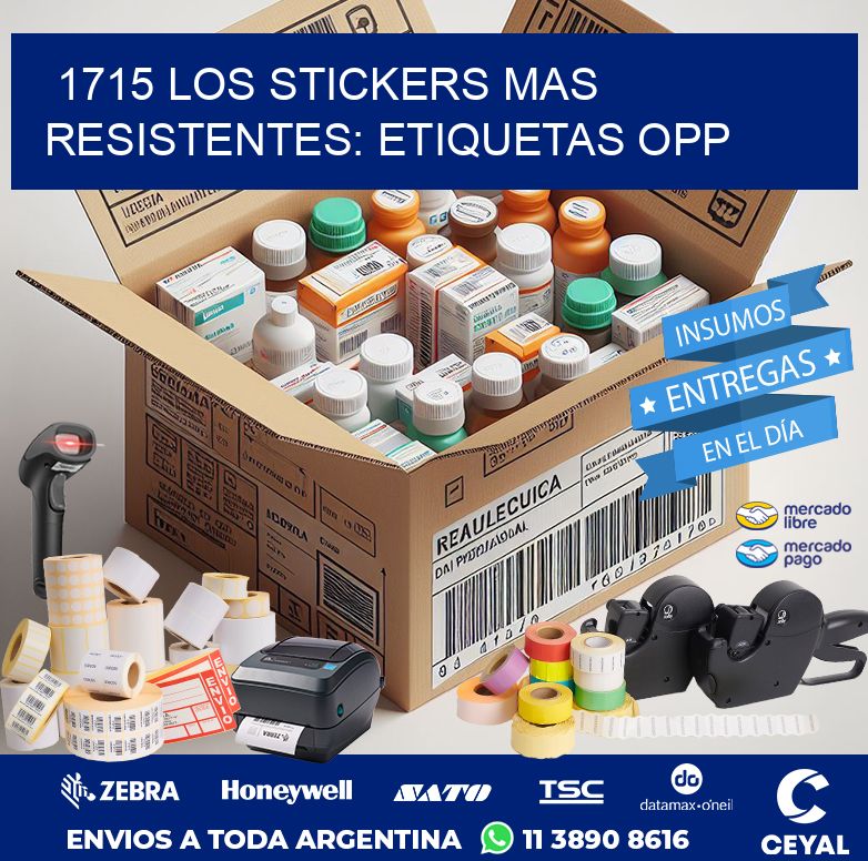 1715 LOS STICKERS MAS RESISTENTES: ETIQUETAS OPP