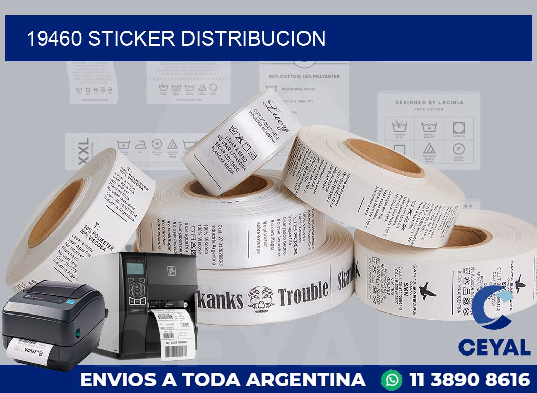 19460 STICKER DISTRIBUCION