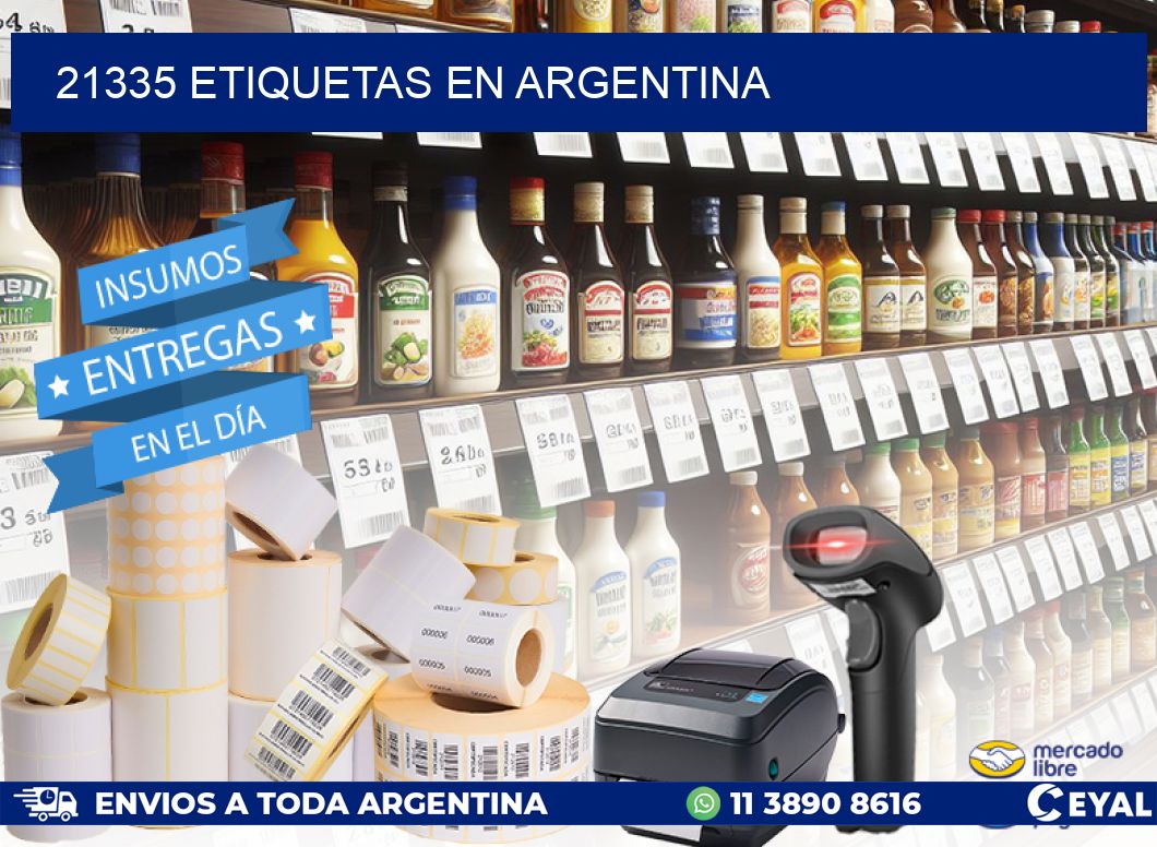 21335 etiquetas en argentina