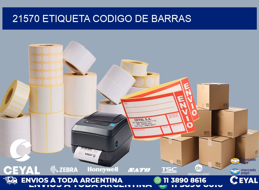 21570 etiqueta codigo de barras
