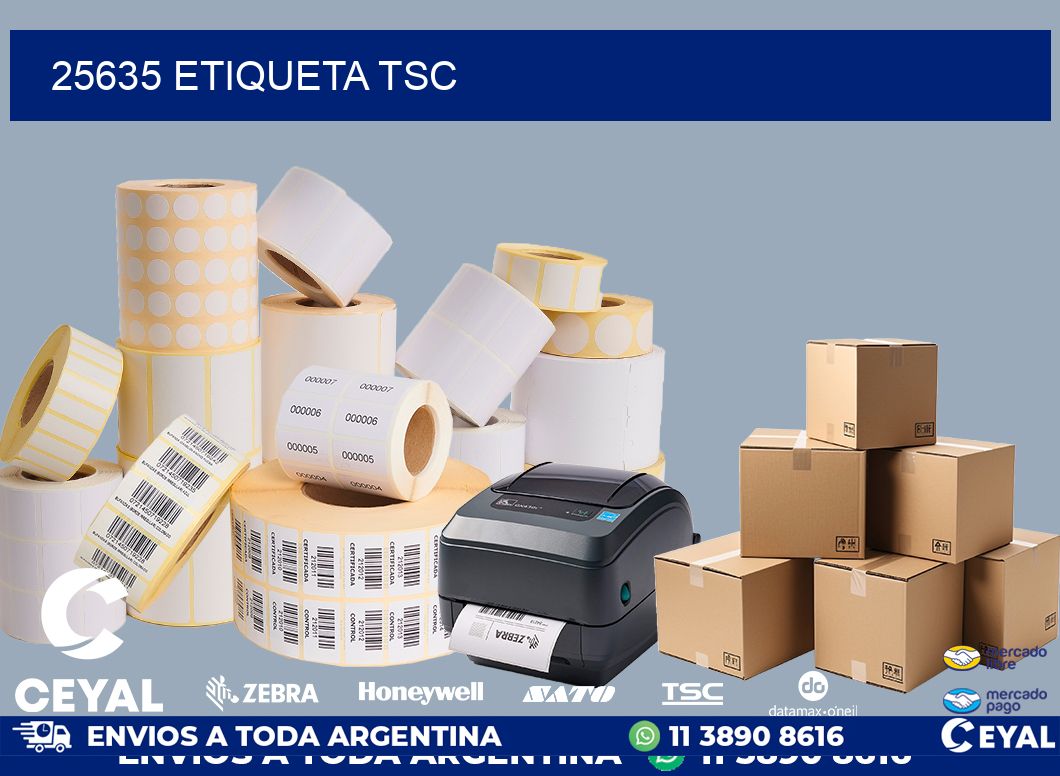 25635 etiqueta tsc