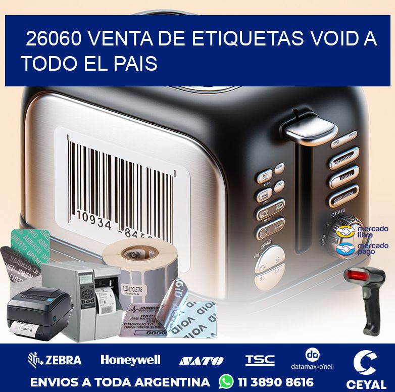 26060 VENTA DE ETIQUETAS VOID A TODO EL PAIS