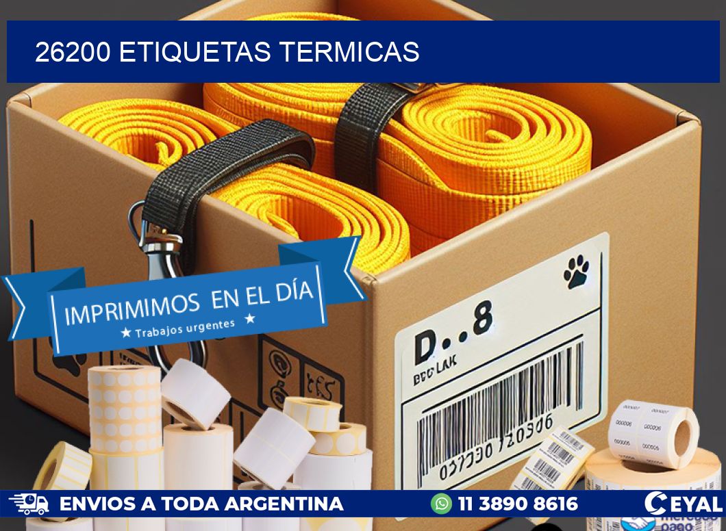 26200 ETIQUETAS TERMICAS