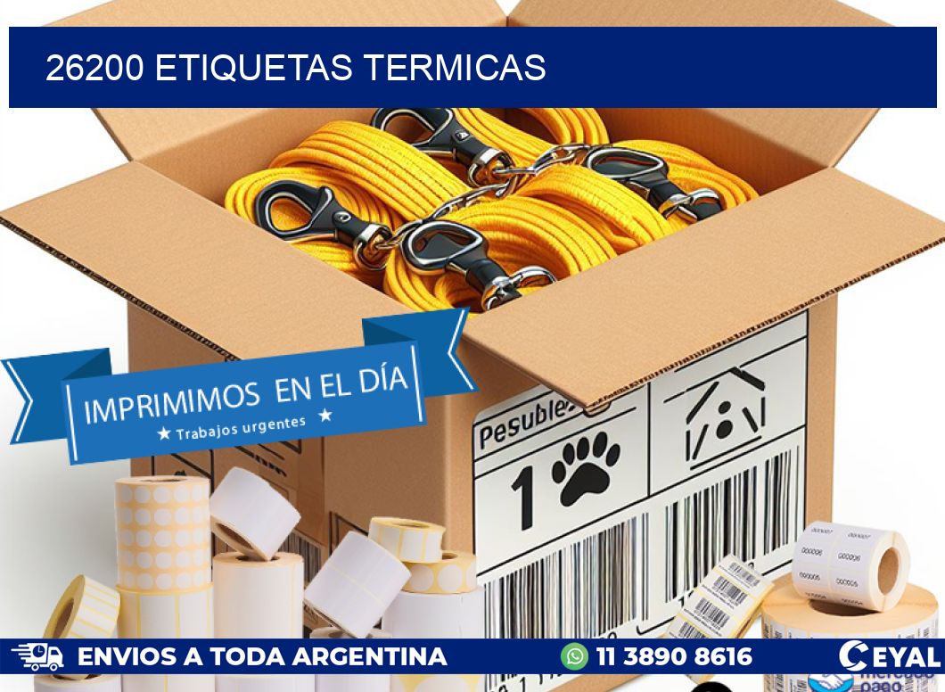 26200 ETIQUETAS TERMICAS