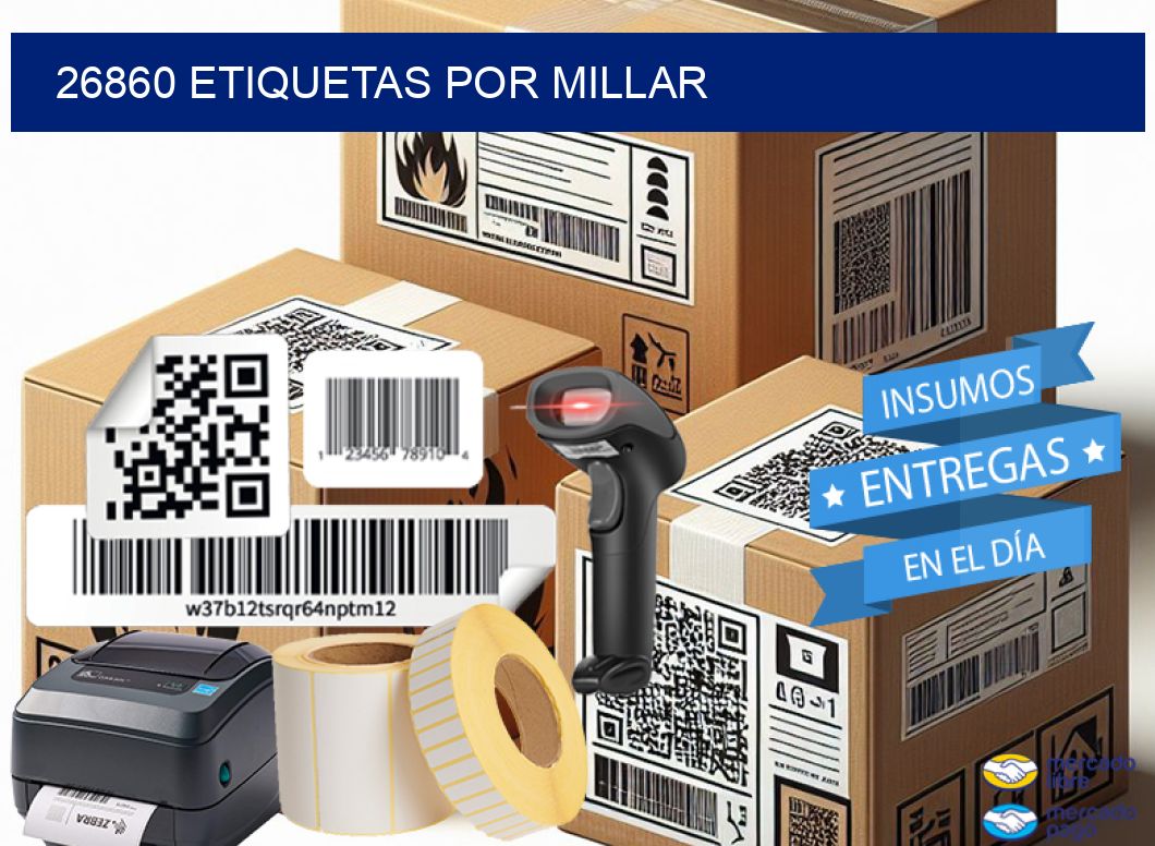 26860 etiquetas por millar