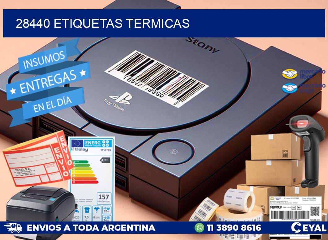 28440 ETIQUETAS TERMICAS