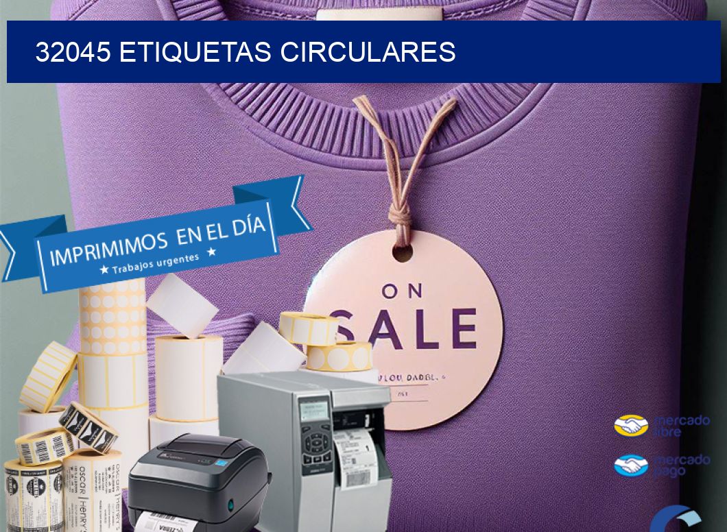32045 ETIQUETAS CIRCULARES