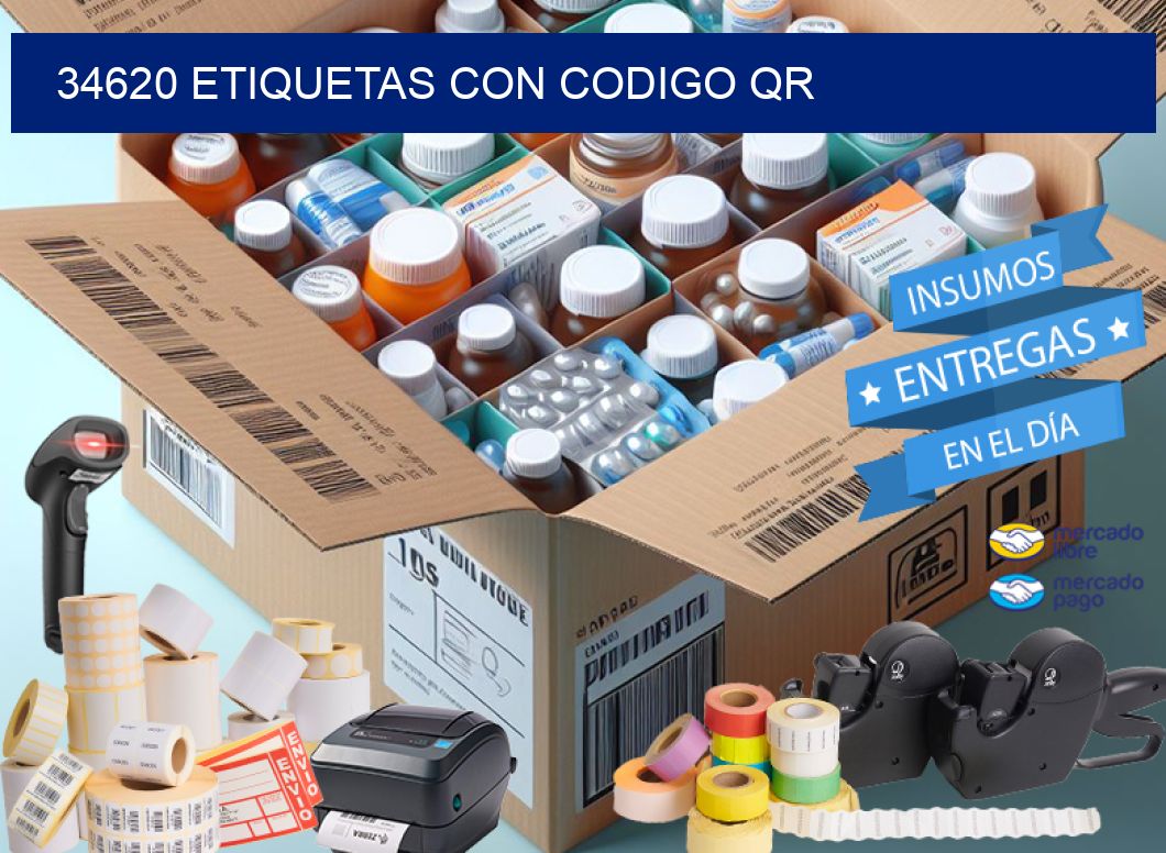 34620 ETIQUETAS CON CODIGO QR