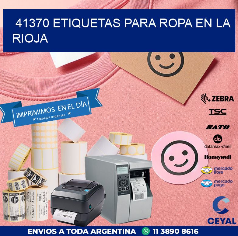 41370 ETIQUETAS PARA ROPA EN LA RIOJA