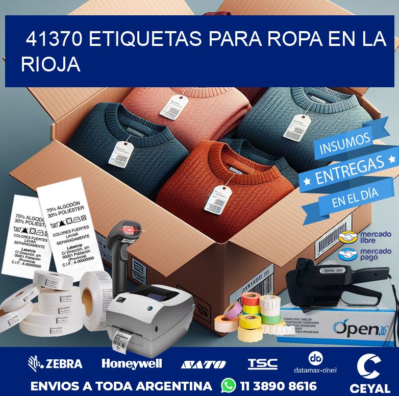 41370 ETIQUETAS PARA ROPA EN LA RIOJA