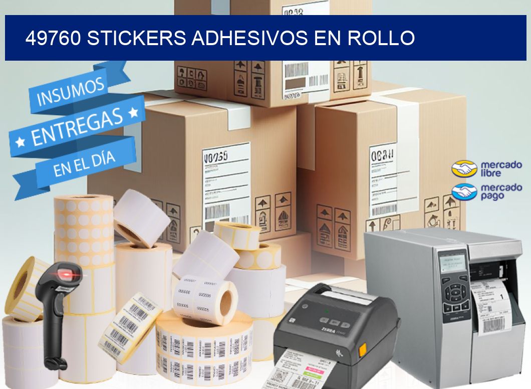 49760 STICKERS ADHESIVOS EN ROLLO