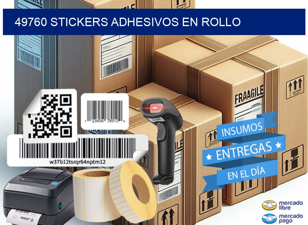49760 STICKERS ADHESIVOS EN ROLLO