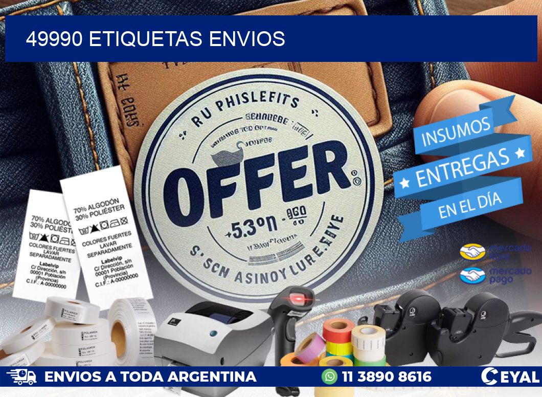 49990 Etiquetas envios