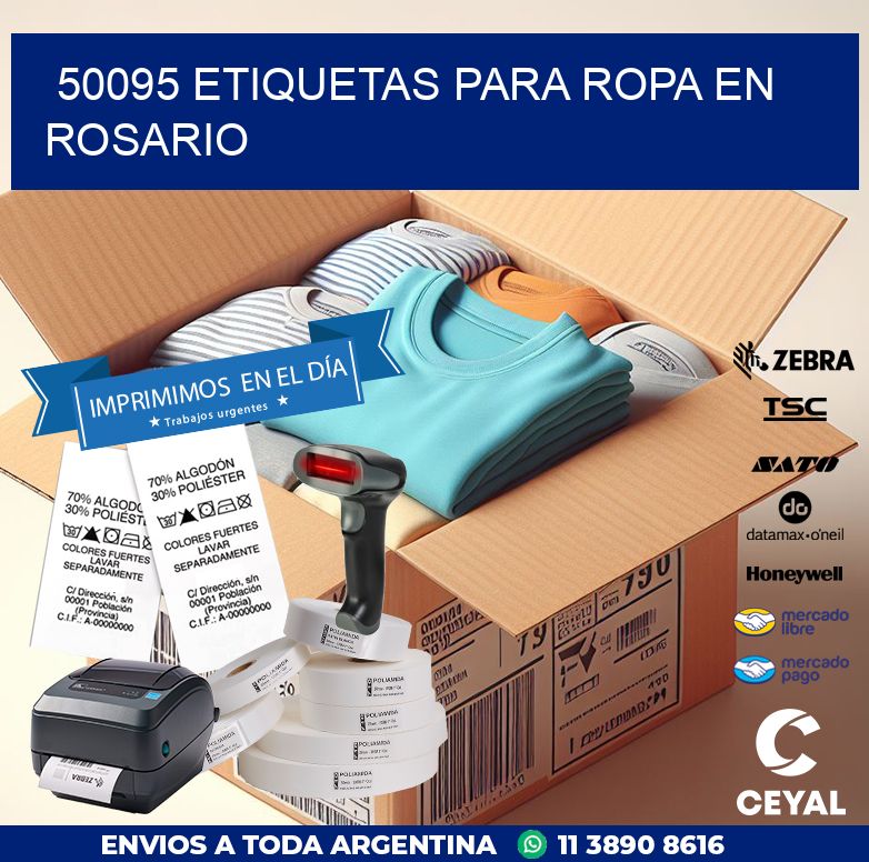 50095 ETIQUETAS PARA ROPA EN ROSARIO