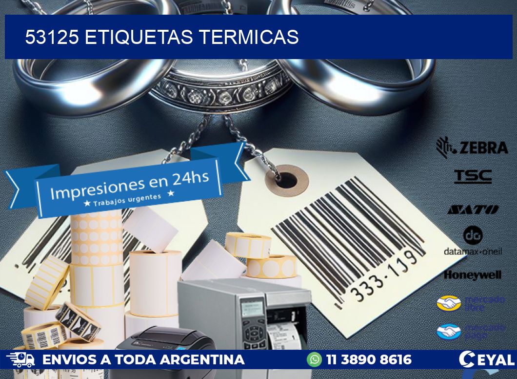 53125 ETIQUETAS TERMICAS