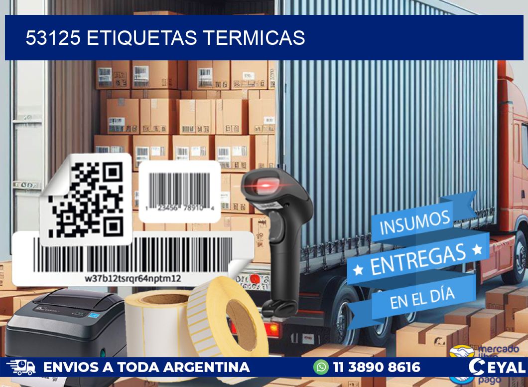 53125 ETIQUETAS TERMICAS