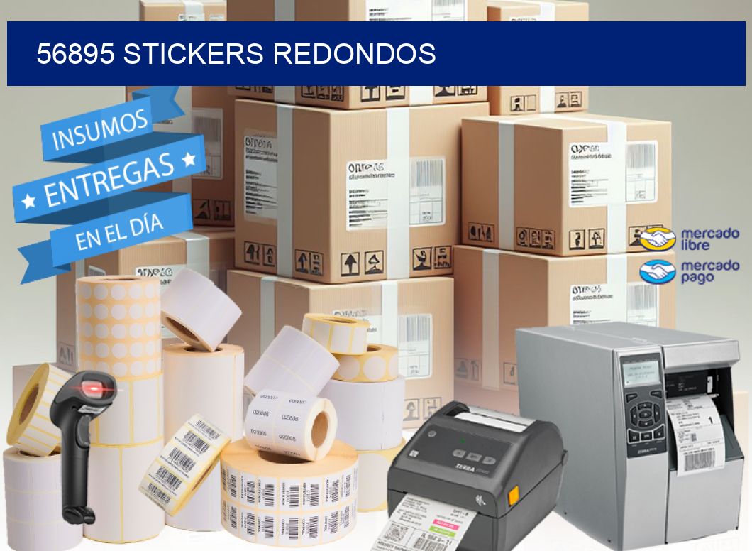 56895 STICKERS REDONDOS