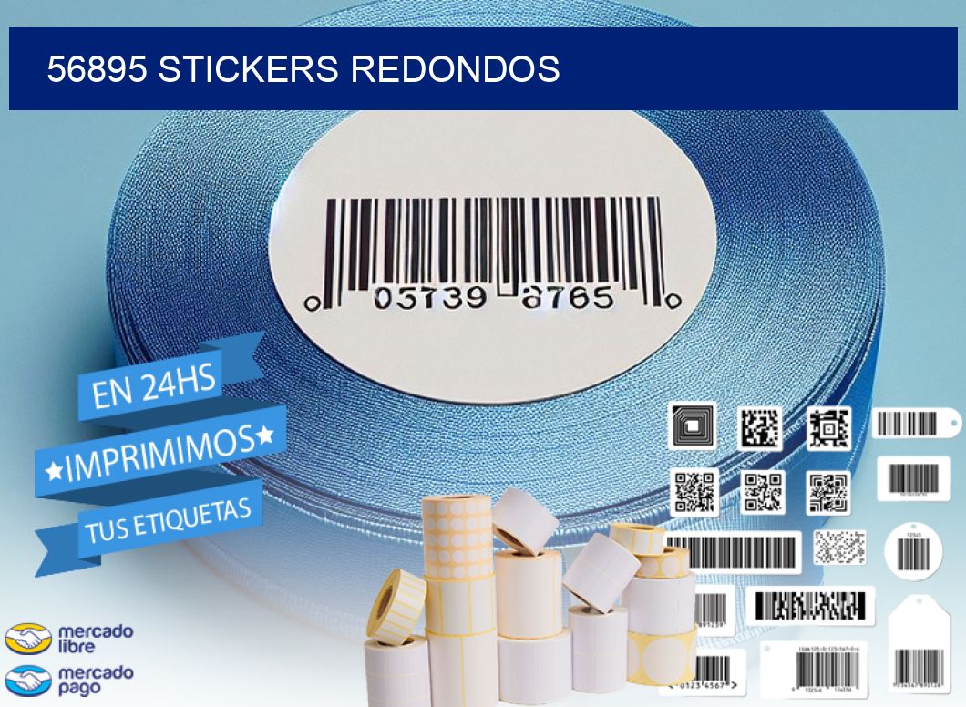 56895 STICKERS REDONDOS