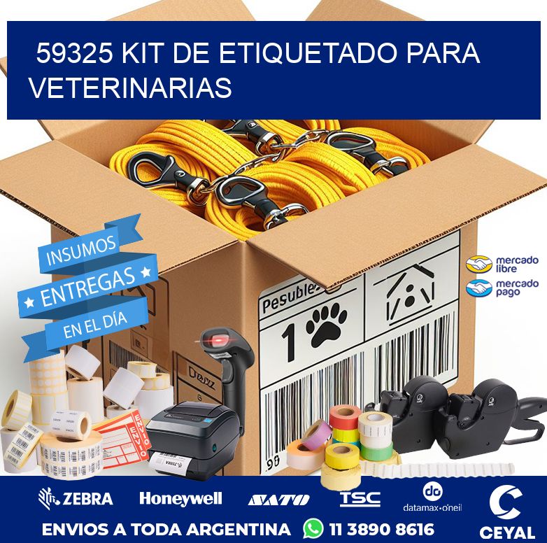 59325 KIT DE ETIQUETADO PARA VETERINARIAS