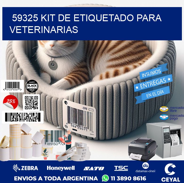59325 KIT DE ETIQUETADO PARA VETERINARIAS