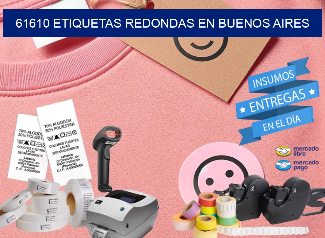 61610 ETIQUETAS REDONDAS EN BUENOS AIRES