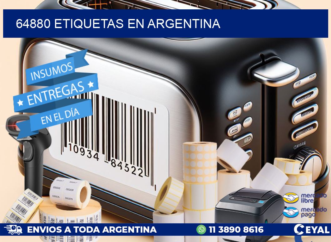 64880 etiquetas en argentina