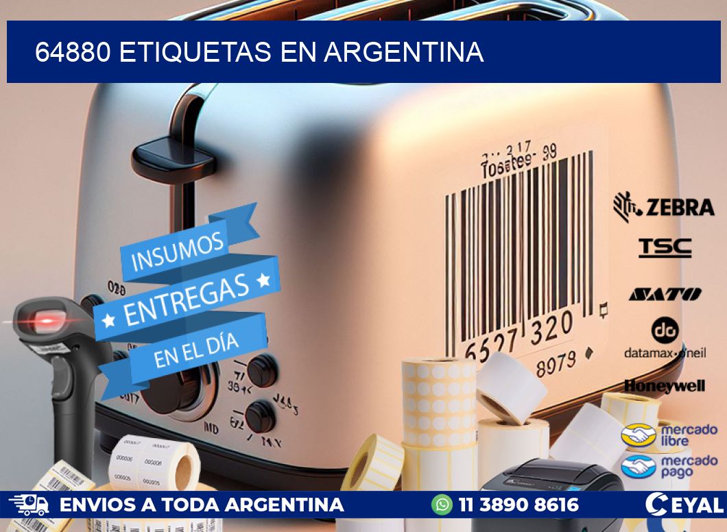 64880 etiquetas en argentina