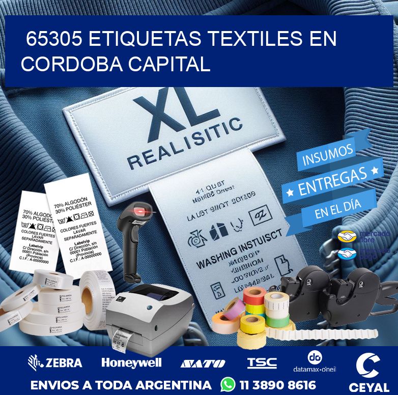 65305 ETIQUETAS TEXTILES EN CORDOBA CAPITAL