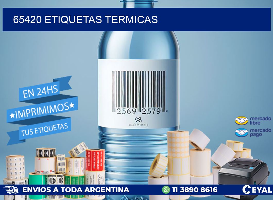 65420 ETIQUETAS TERMICAS