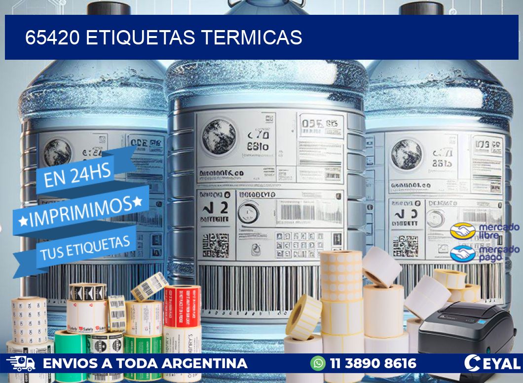 65420 ETIQUETAS TERMICAS