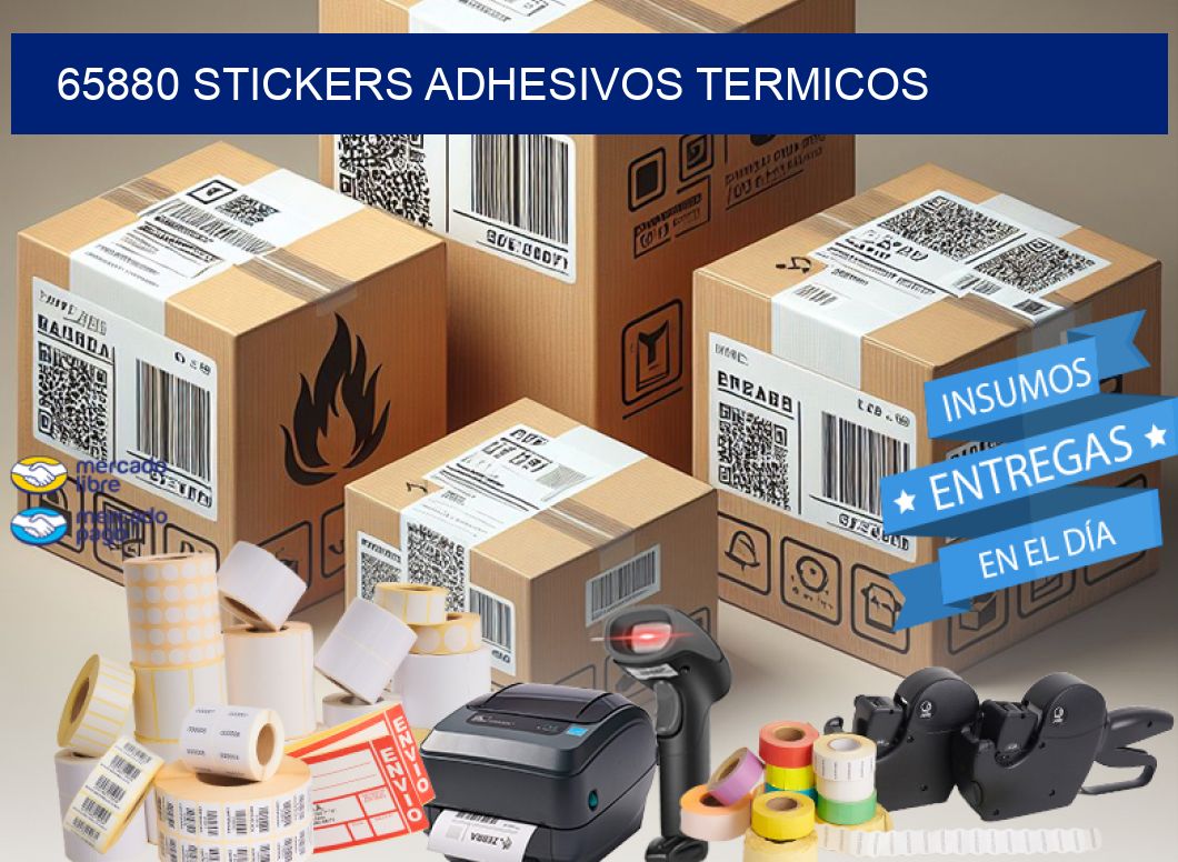 65880 stickers adhesivos termicos