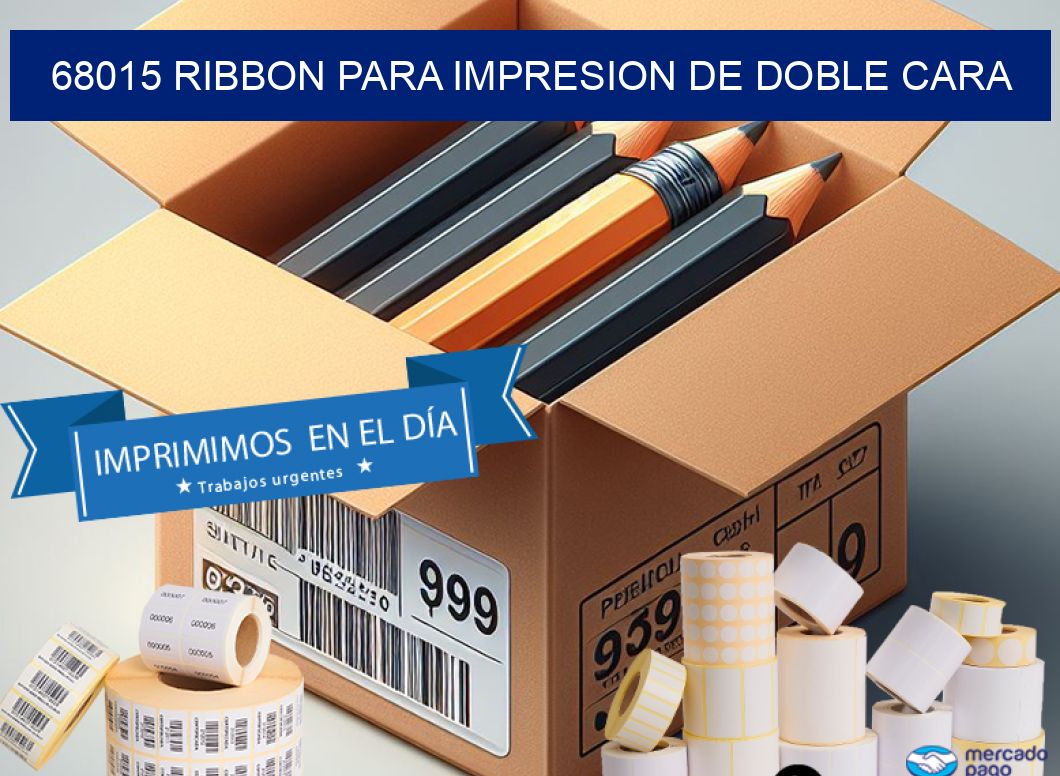 68015 RIBBON PARA IMPRESION DE DOBLE CARA
