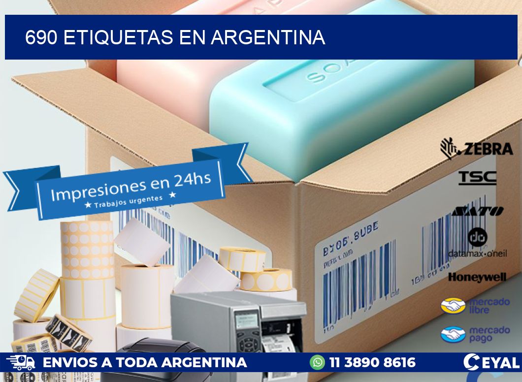 690 etiquetas en argentina