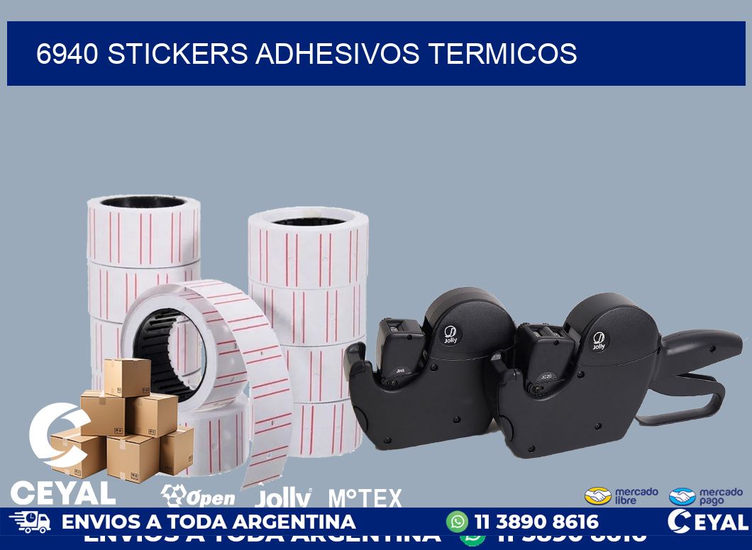 6940 stickers adhesivos termicos