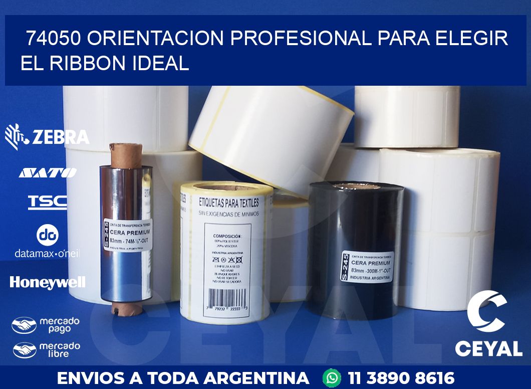 74050 ORIENTACION PROFESIONAL PARA ELEGIR EL RIBBON IDEAL