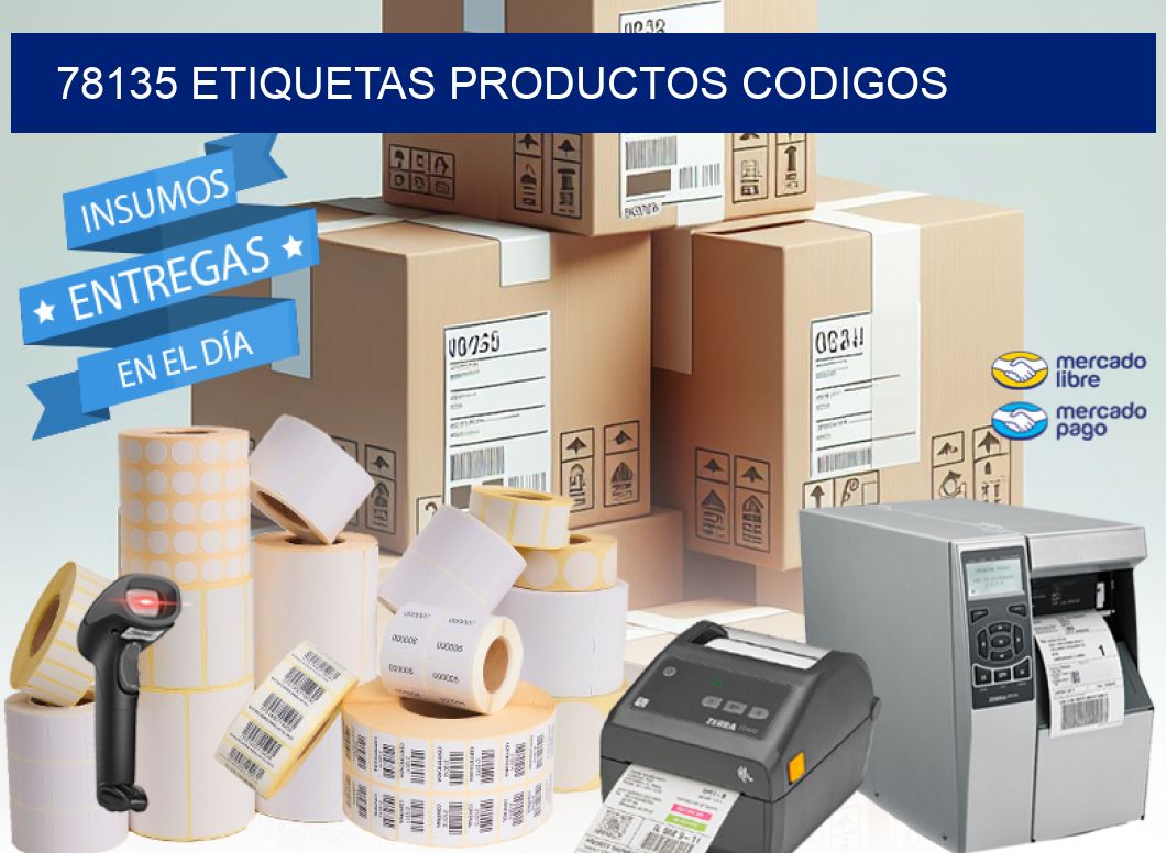 78135 Etiquetas productos codigos