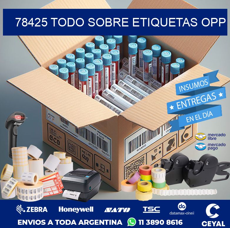 78425 TODO SOBRE ETIQUETAS OPP
