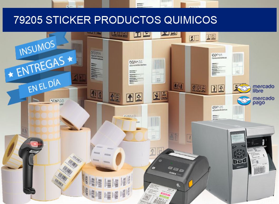 79205 STICKER PRODUCTOS QUIMICOS