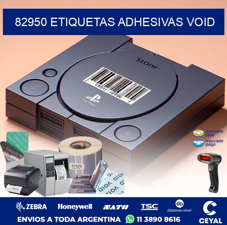 82950 ETIQUETAS ADHESIVAS VOID